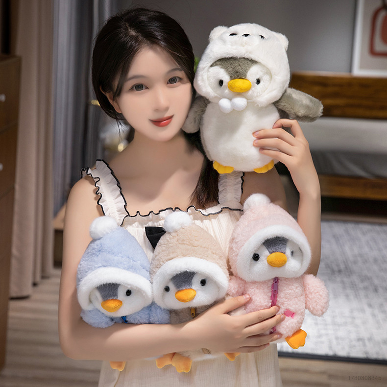 RA Cute PINGU penguin plush doll gift for girlfriend Baby Soothing Toys Home Decor stuffed toys AR