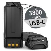 Type-C Direct Charging Battery BL-5L for Baofeng TYT UV5R UVF8 5R / UVF Series Rechargeable USB-C bl-5l battery
