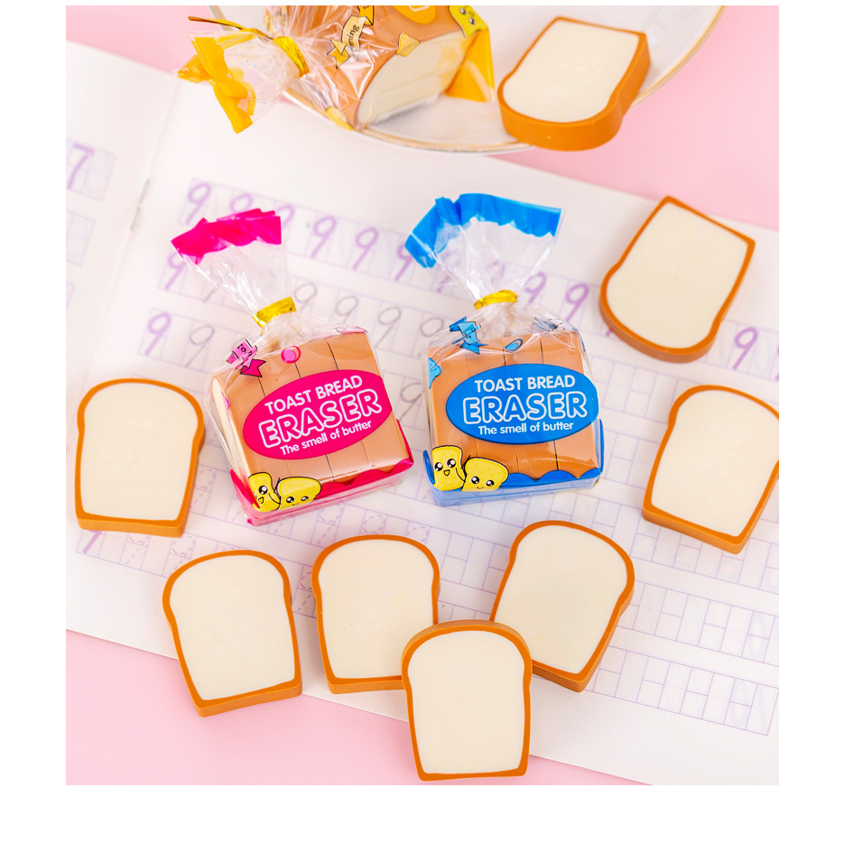 Combo tẩy bút chì hình bánh mì Sandwich cute