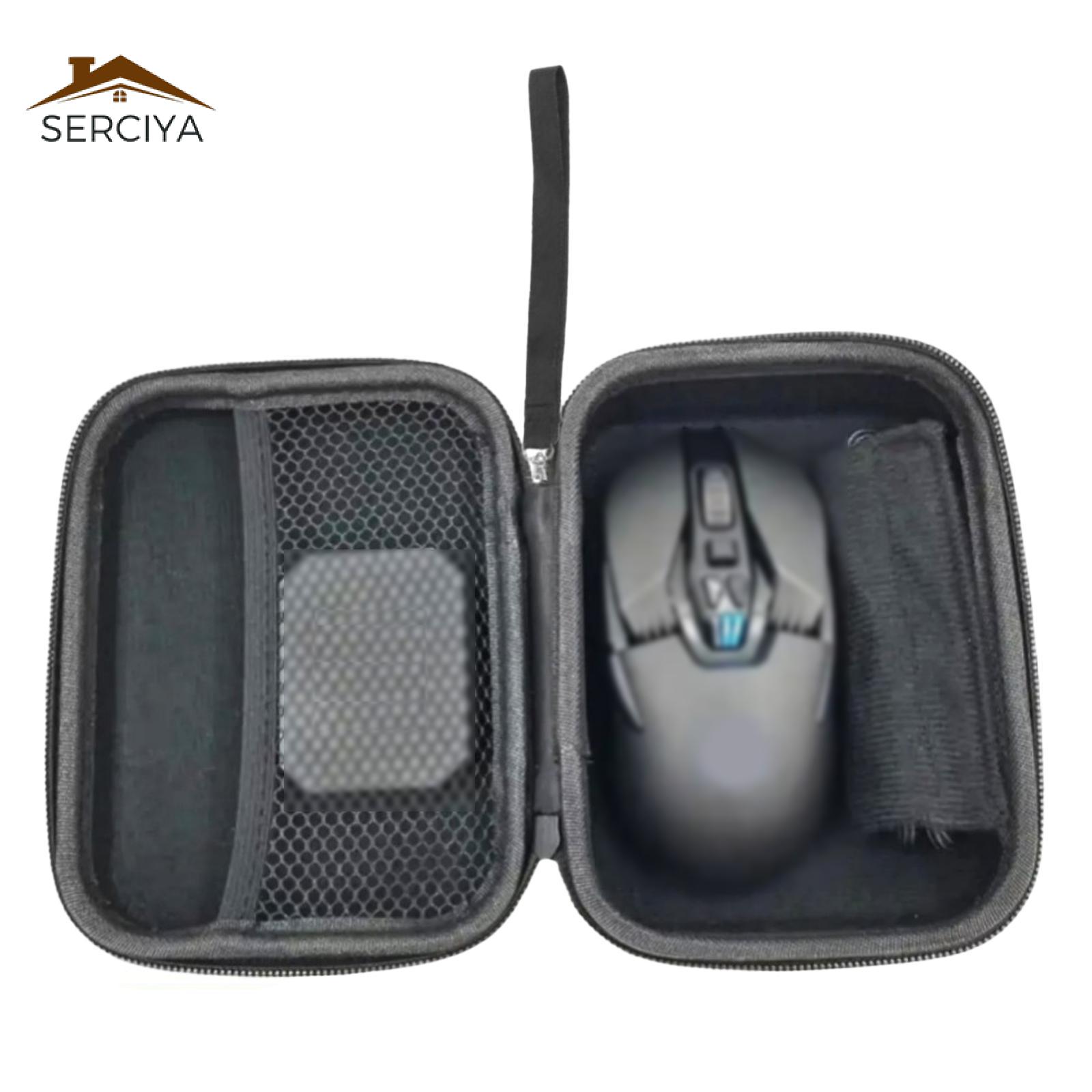 Serciya Chuột lưu trữ trường hợp với dây kéo mạnh mẽ chống sốc lót mềm bảo vệ trường hợp
