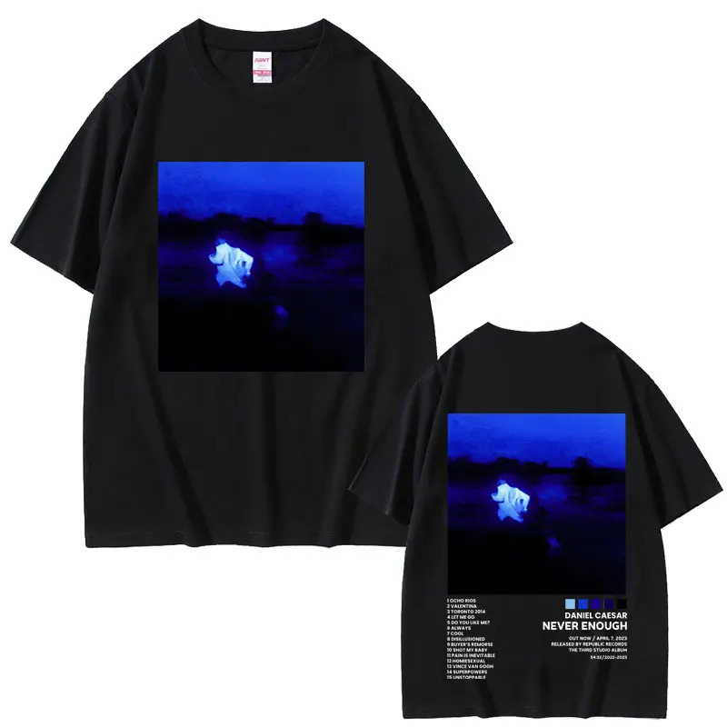 Daniel Caesar T-Shirt - Pure Cotton Round Neck Oversized