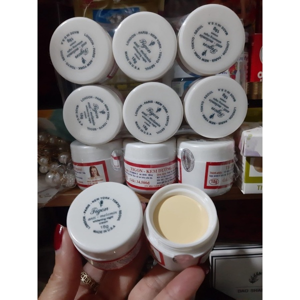 Lẻ Kem Tigon Trắng Da Mờ Nám bà Trùm Khô Gà Chính Hãng