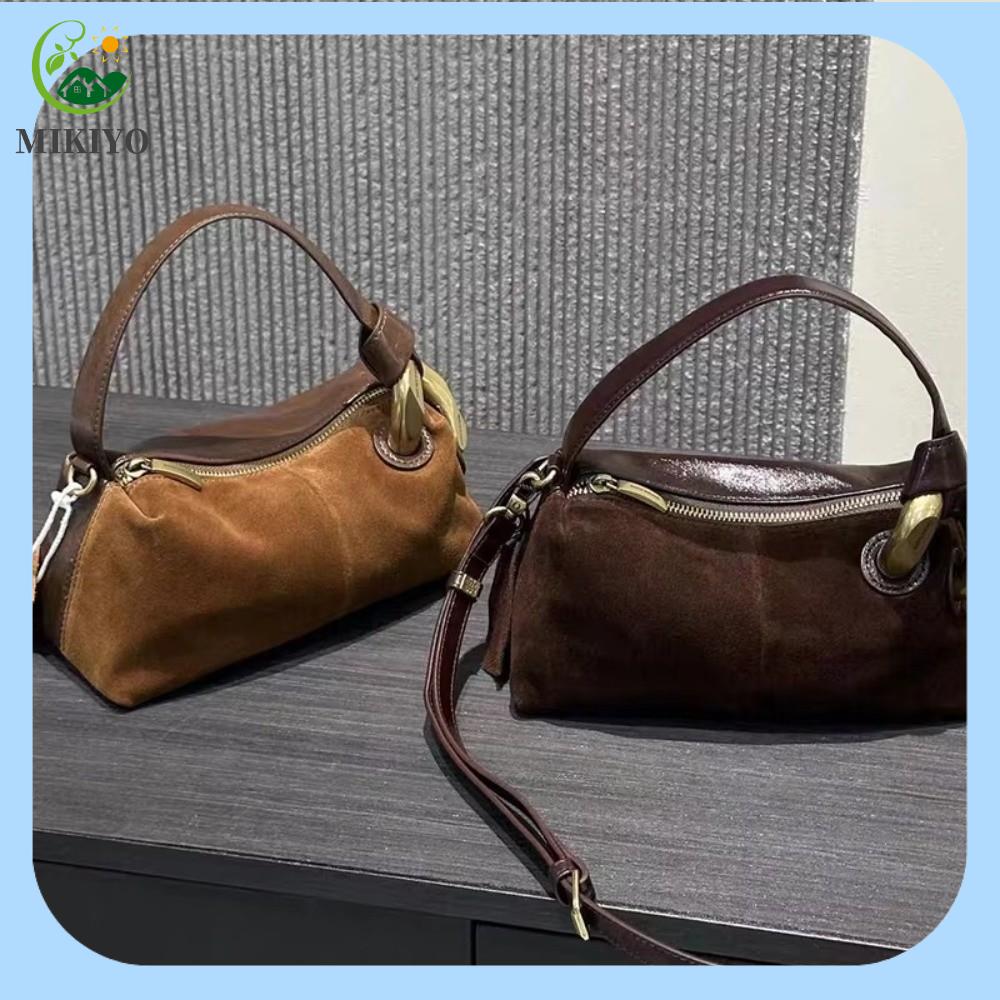 MIKIYO FASHION Nhỏ Túi đeo vai Màu sắc đồng nhất Da lộn giả Túi đeo chéo  Túi xách nữ Phụ nữ