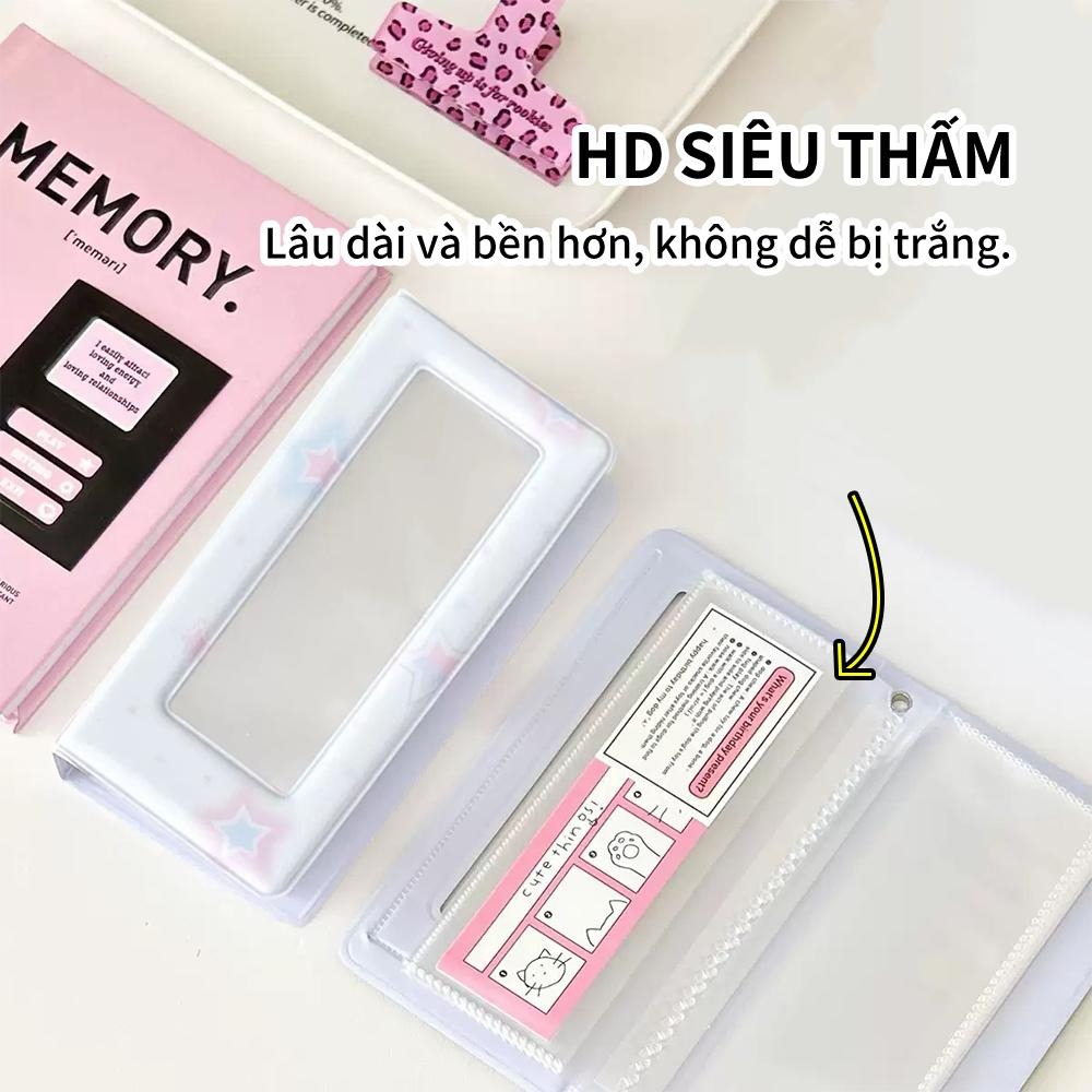 Hộp đựng thẻ hình thần tượng mạ bạc, bốn ngăn thông minh, chống tia UV, nấm mốc, lưu giữ khoảnh khắc quý giá, bảo vệ bộ sưu tập.