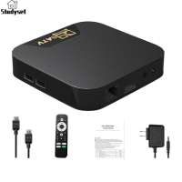 Studyset IN stock D9S Smart TV Box Surround Sound Home Smart Media Player With Remote Control Digital Player Compatible For Android 12.0