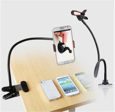 Lazy Man Iron Mobile stand* Universal Mobile Phone Holder *Mobile Iron Stand Enhanced Iron Frame Laptop Portable Stand Teachers Day Gift