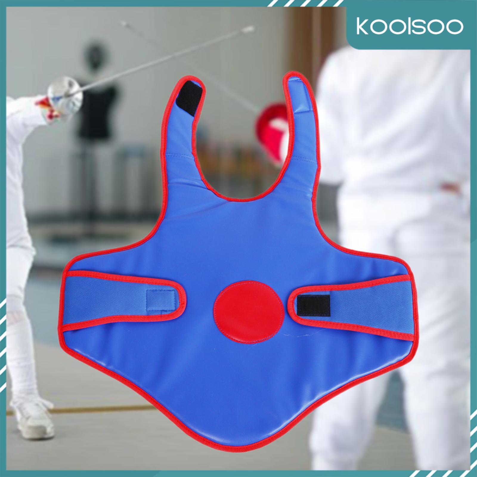 Koolsoo Áo tập luyện đấu kiếm thiết bị tập đấu kiếm thiết bị Áo khoác đấu kiếm Áo khoác bảo vệ đấu k