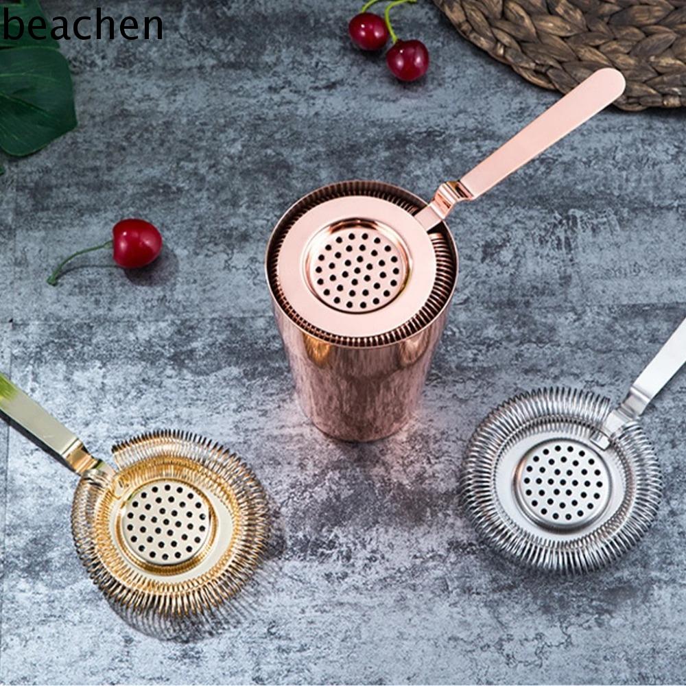 BEACHEN Thép không gỉ Thanh lọc Chống trượt Chuyên nghiệp Dụng cụ lọc rượu Phụ kiện quầy bar Có thể tháo rời Dụng cụ lọc Nhà bếp