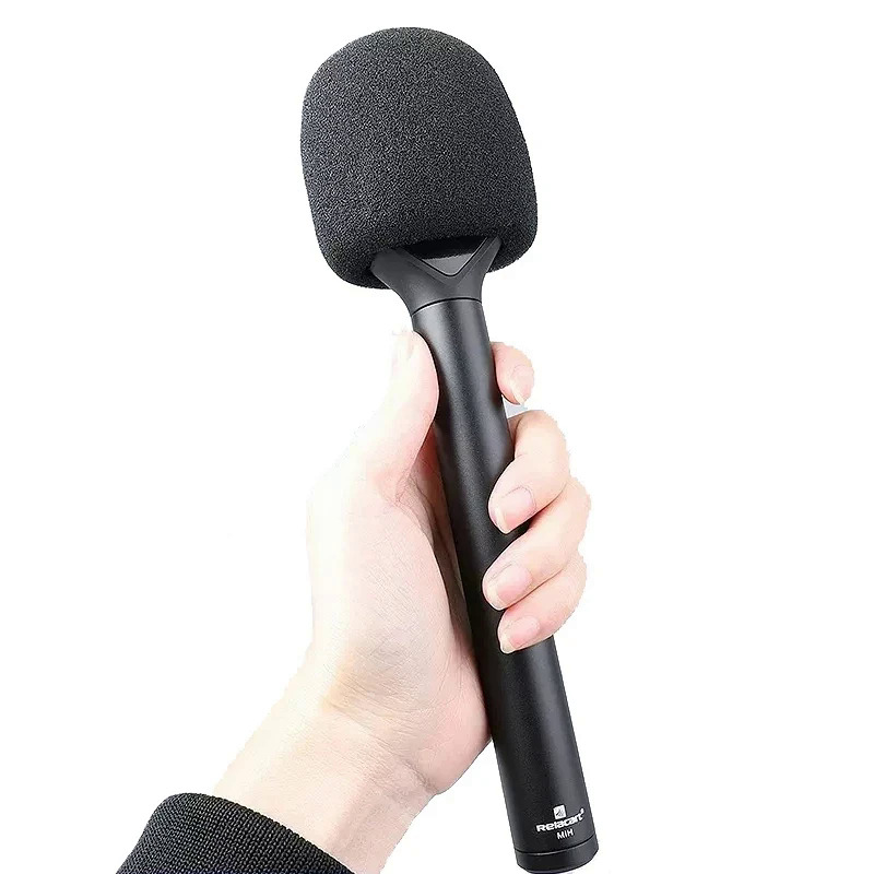 Relacart mih Micro không dây HM cầm tay Grip Stick cho ENG phỏng vấn ghi âm saramonic Rode comica boomx synco Mic