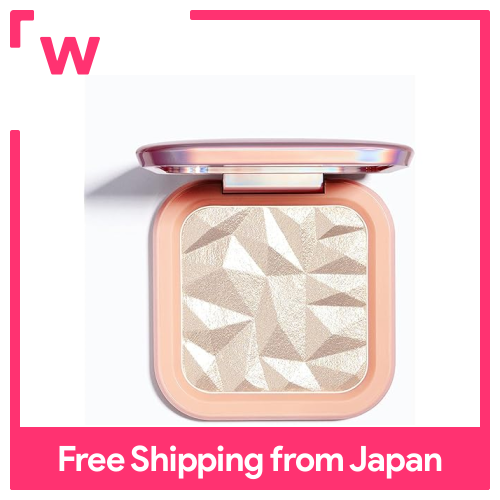 Yayamiya làm nổi bật phấn bột highlight kim cương Highlighter làm nổi bật phấn mặt trang điểm sáng ngọc trai phân cực hiệu ứng 3D tốt chứa bột hấp phụ bã nhờn phù hợp với tất cả các loại da loại phổ biến (04 cầu vồng phát sáng)