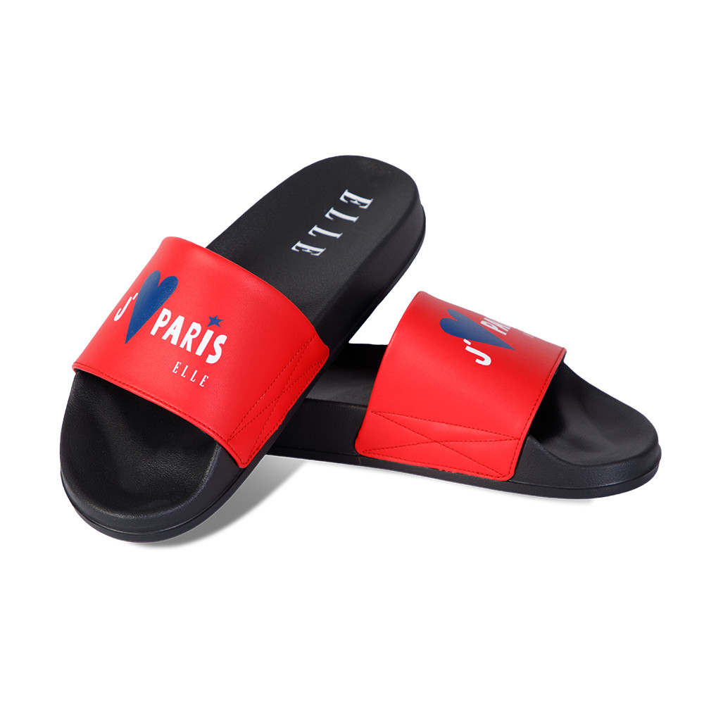 ELLE SHOES รองเท้าแตะ PVC แบบสวม สกรีนลาย รุ่น- ELFF005 ราคา 390 บาท*ส่งฟรี