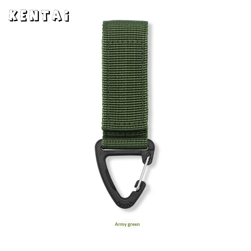 KENTAI สายคล้องกระเป๋าแบบทัคติคอลนิลอนพร้อมกุญแจรูปตัวดีสำหรับการปีนเขาและใช้งานหลายฟังก์ชัน ราคา 17 บาท*ส่งฟรี