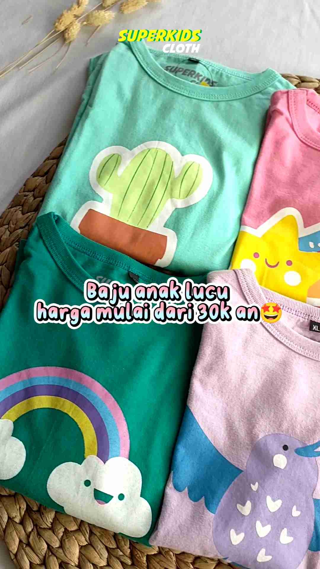 BAJU ANAK PEREMPUAN / KAOS ANAK PEREMPUAN / PAKAIAN ANAK CEWEK KAOS ANAK CEWEK LENGAN PANJANG BRAND SUPERKSIDCLOTH 1 - 11 TAHUN