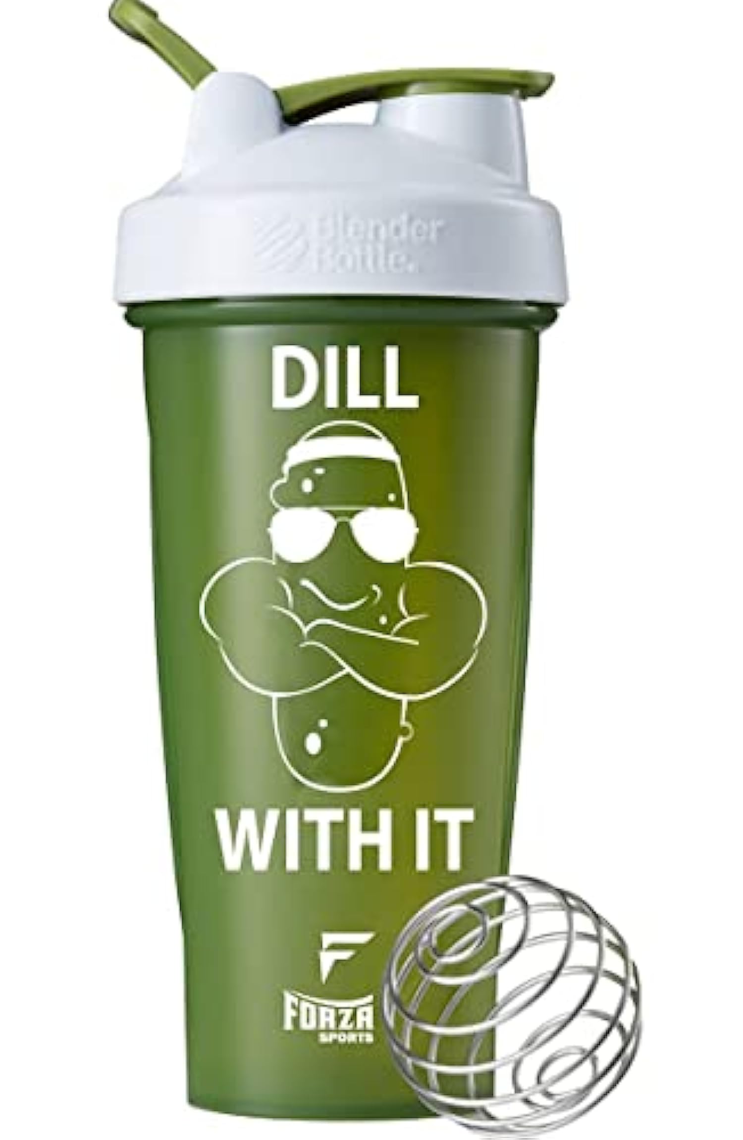 Blender Bottle x Forza Sports Classic 28 oz. Shaker - Dino Sore - Green in  2023