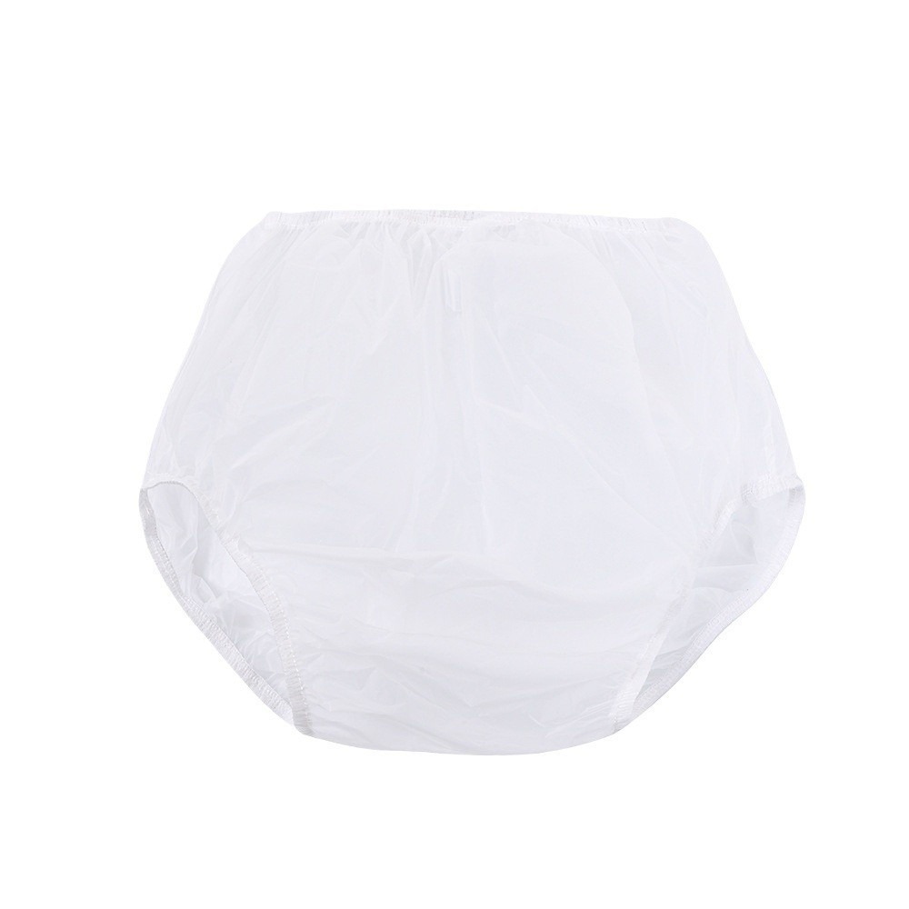 DADOMYD Waterproof Adult Diaper Cover Practical Reusable PE Plastic Pants Durable Professional Protective Underwear Leakproof For Old Man