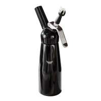 WEDVAN 500ml Charger Aluminum Cream Whipper Professional - Dispenser Dessert Whipped Set Cake Decorating with Nozzles 3 Steel Stainless for Icing Foam Mousse Nitro & Butter