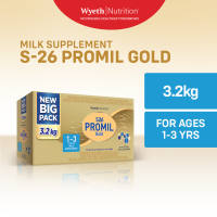 S-26 PROMIL GOLD Three Milk Supplement Powder for Children 1-3 Years Old 3.2kg