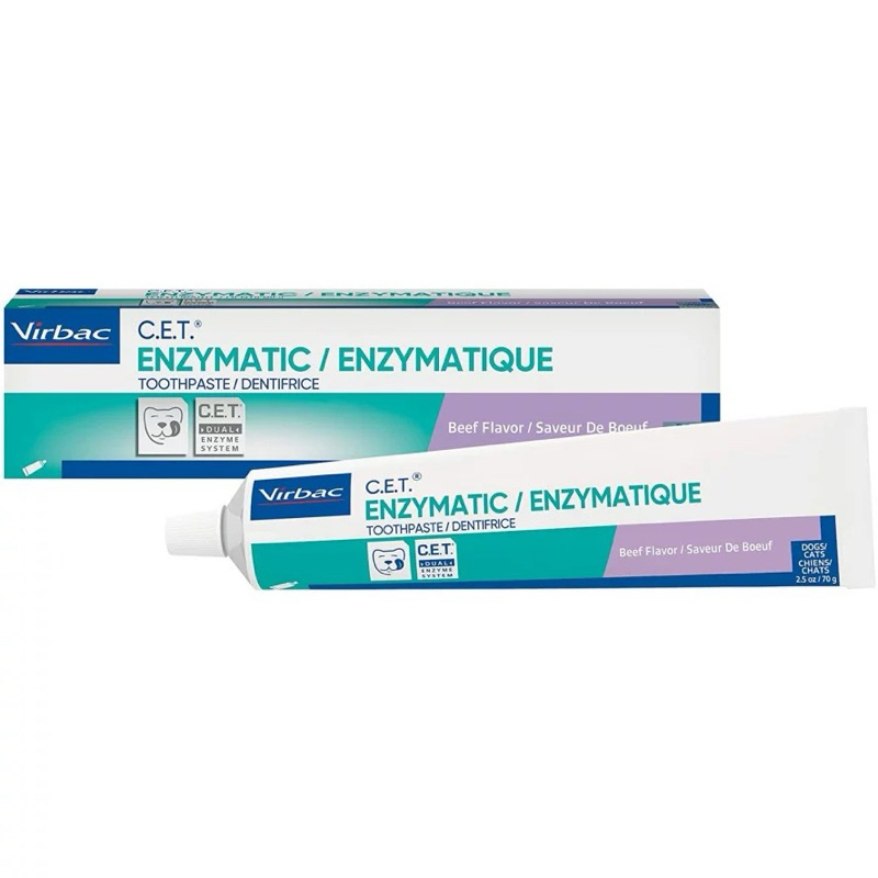 Kem đánh răng dành riêng cho chó mèo -  VIRBAC C.E.T. Enzyme của Pháp
