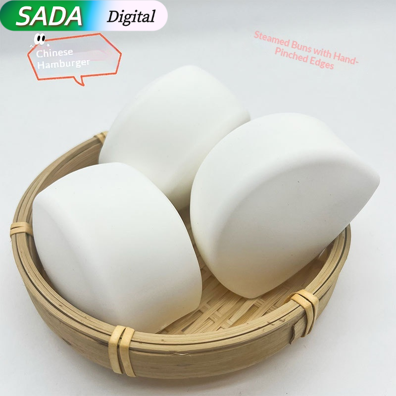 SADA Realistic Steamed Bun Squishy Toy for Stress Relief and Fun Play ราคา 43 บาท*ส่งฟรี