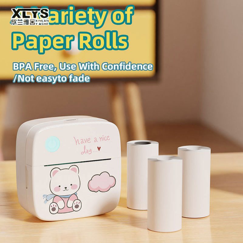 XINLANYASHE [Miễn Phí Vận Chuyển]Máy in nhãn máy in nhỏ Máy in ảnh xách tay thermosensitive máy mini sai máy in Pocket Home máy in
