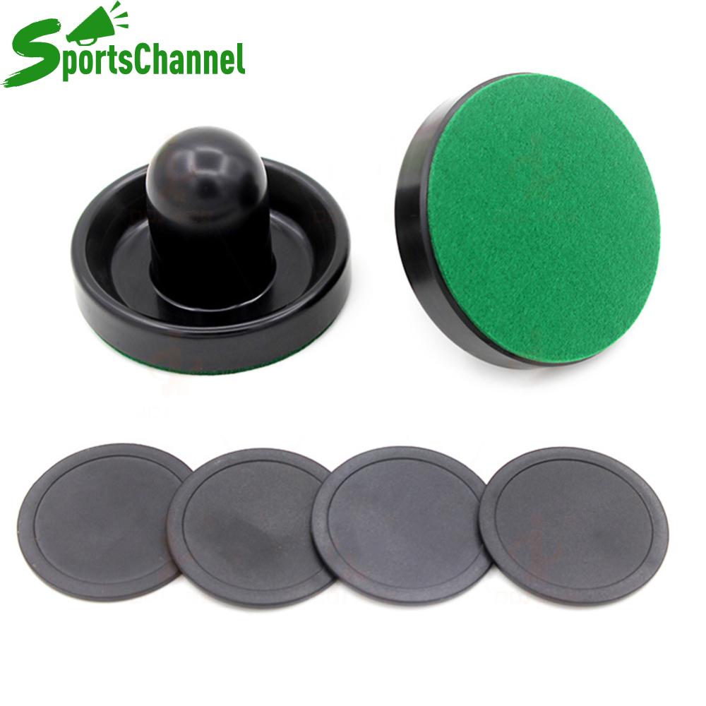 Thủ môn Puck tay đẩy bọc nỉ vồ chuyên nghiệp Bàn chơi khúc côn cầu trên không thủ môn pucks Pusher vồ người lớn trò chơi trên bàn thiết bị giải trí