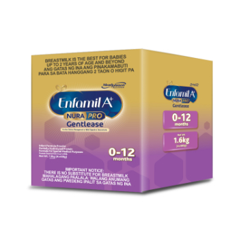 Enfamil A+ Nurapro Gentlease For 0-12 Months Powdered Milk 1600g