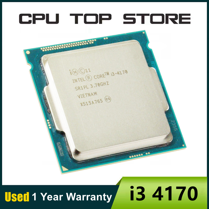Used In Core i3 4170 3.7GHz Dual-Core SR1PL LGA 1150 CPU Processor