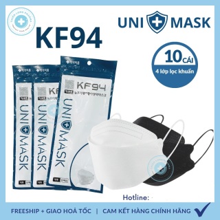Khẩu trang KF94 UNI MASK 4 lớp kháng khuẩn thumbnail