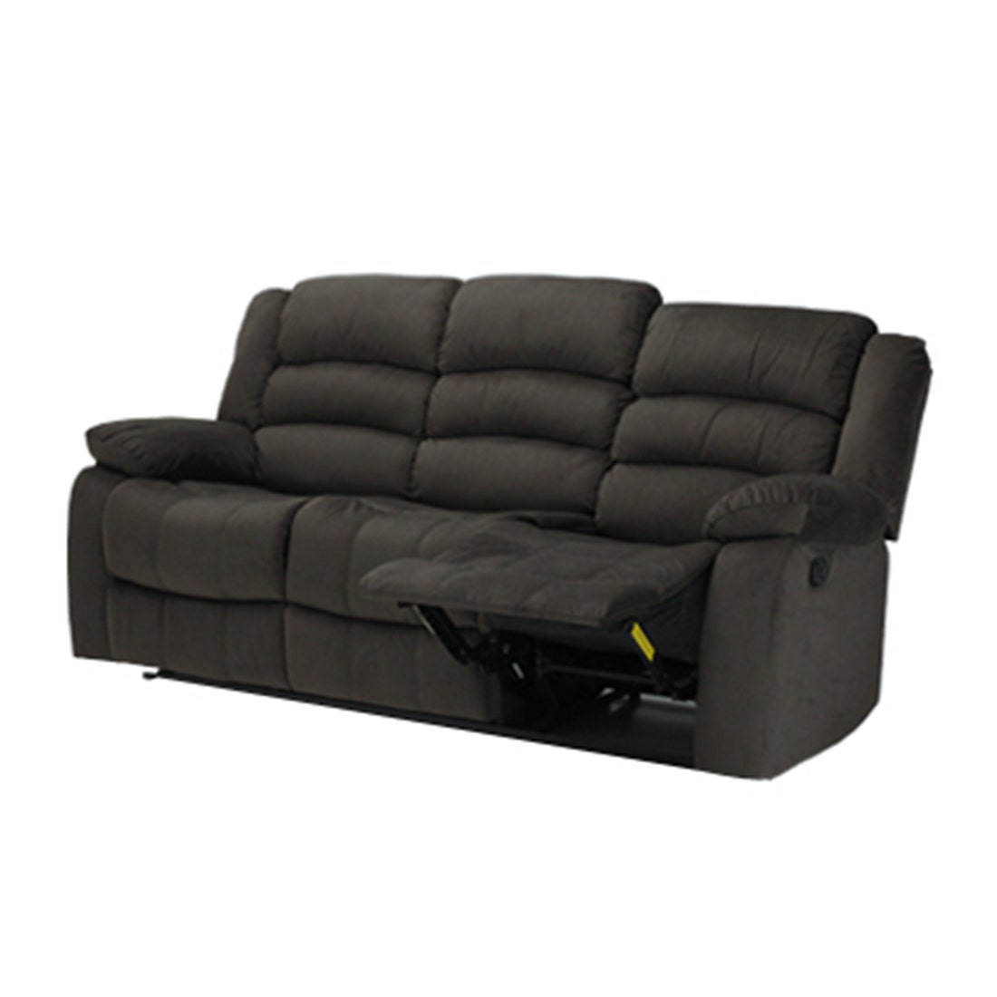 SB Design Square KONCEPT FURNITURE เก้าอี้พักผ่อน 3 ที่นั่ง รุ่น Zhane สีน้ำตาล (206x94x102 ซม.) - ยี่ห้อ Koncept ราคา 19,360 บาท*ส่งฟรี