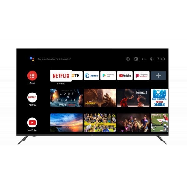 Global House HAIER โทรทัศน์ Google HQLED 4K รุ่น H65K7UG สีดำ รับประกันของเเท้ ราคา 25,188 บาท*ส่งฟรี