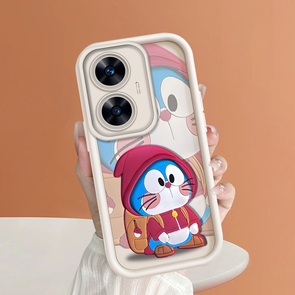 Ốp điện thoại cho Realme C30 Realme C31 Realme C33 Realme C35 Realme C53 Realme C55 mềm ban đầu Thang vuông Ốp điện thoại silicon Ốp điện thoại bọc hoàn toàn