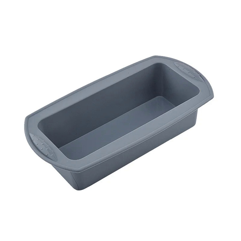11inch hình chữ nhật Silicone bánh mì Pan khuôn ổ bánh mì nướng bánh mì chảo dài vuông nướng khuôn cho các món ăn
