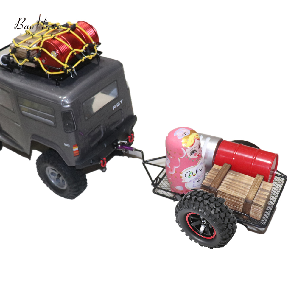 Baoblaze RC Trailer Car for 1:10 HSP Tamiya Axial SCX10 D90 HPI ราคา 35,461 บาท*ส่งฟรี
