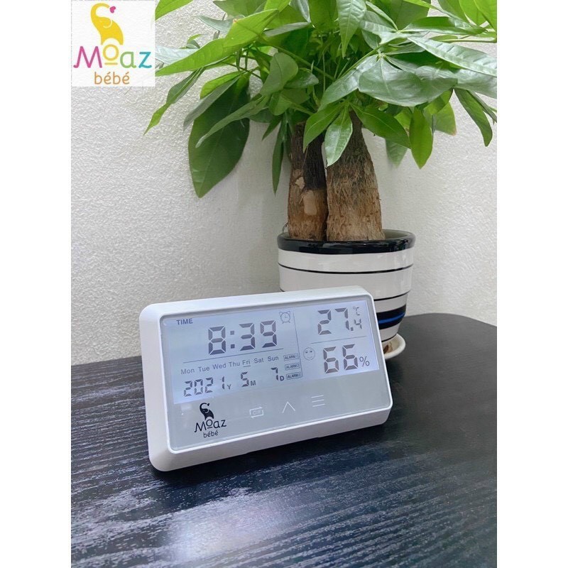 Mb 027. nhiệt ẩm kế trong nhà moaz bébé