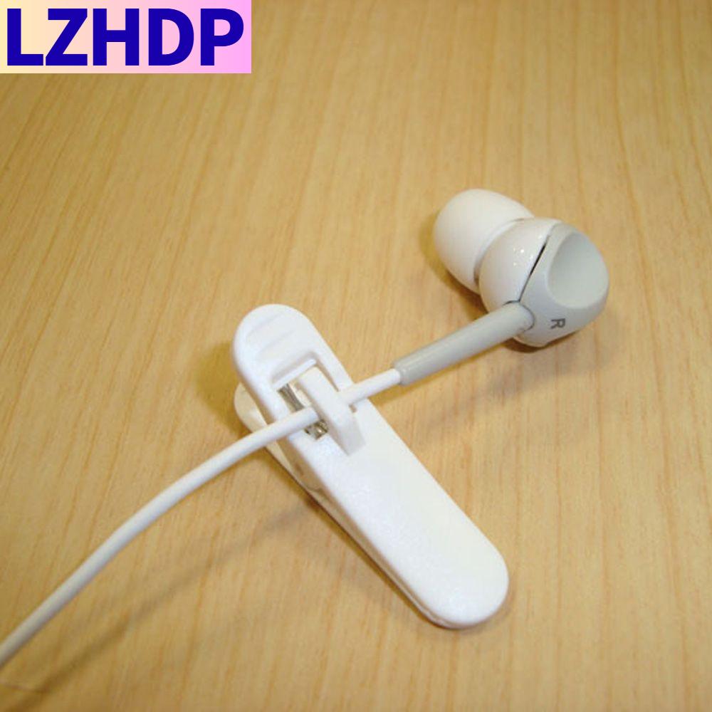 LZHDP Kẹp Tai nghe Earbuds Spinable Cáp phổ quát Kẹp nút tai Tai nghe Điện thoại di động Kẹp tai nghe