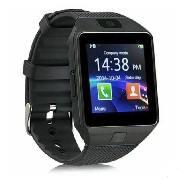 Thỏa thuận cảm ứng kỹ thuật số screendz09 Q18 Vòng đeo tay máy ảnh Bluetooth wristwatchsmartwatch điện thoại IOS hỗ trợ