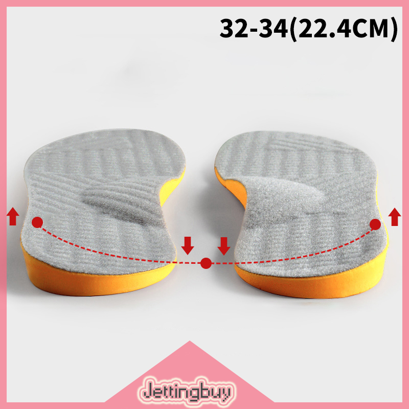 Jettingbuy Flash Sale Flat Feet Arch Support Orthopedic Shoes Sole Insoles