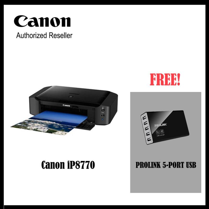 Canon PIXMA iP8770 InkJet Wireless Photo Printer Singapore