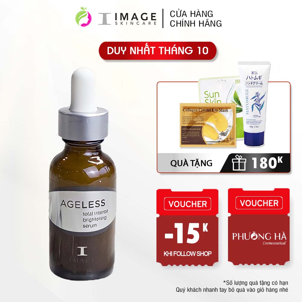 Serum dưỡng trắng, mờ nám, trẻ hóa da Image Skincare Ageless Total Intense Brightening Serum 29.6ml