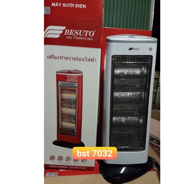 Quạt sưởi BESUTO Thái Lan  3 Bóng Và 2 Bóng Bảo Hành 12 Tháng