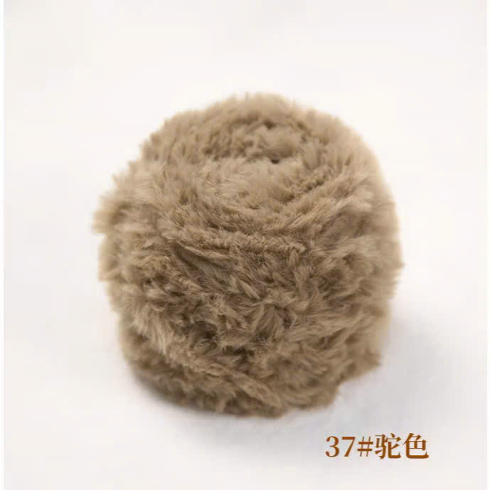 Len Lông Thỏ - 100gr siêu mềm mịn thích hợp dùng để đan móc túi xách thú bông.