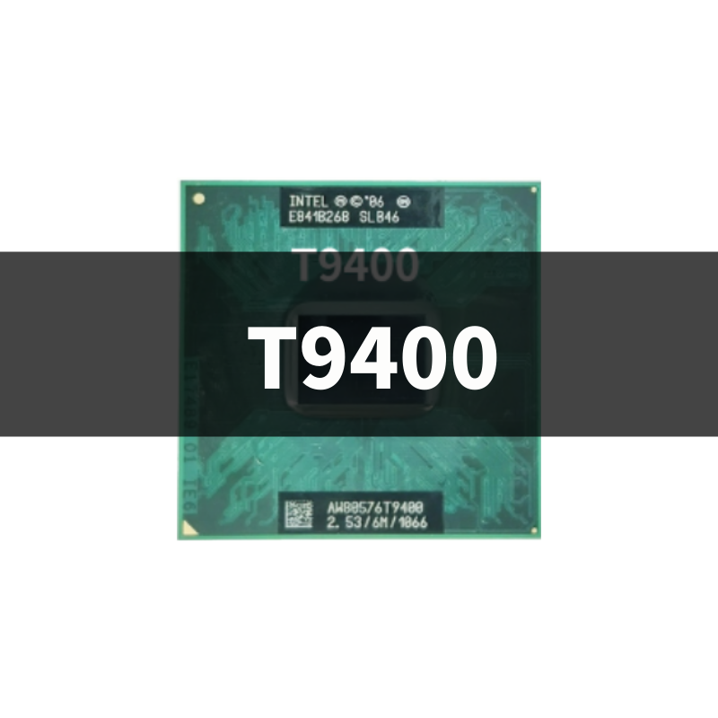 Core 2 Duo T9400 SLB46 SLAYY 2.5 GHz Dual-Core Dual-Thread CPU Processor 6M 35W Soc. Ket P.