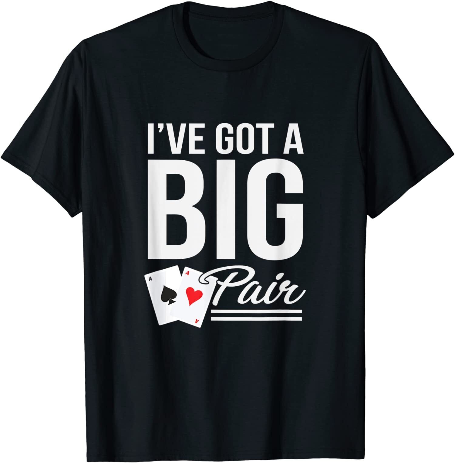 Funny Texas Hold Em Poker Casino Cotton T Men Tees Harajuku Streetwear