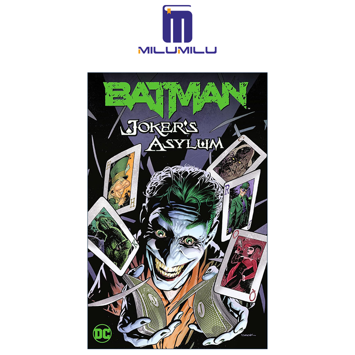 Batman Joker's Asylum Paperback by Arvid Nelson Original English books - ยี่ห้อ milumilu ราคา 1,039 บาท*ส่งฟรี