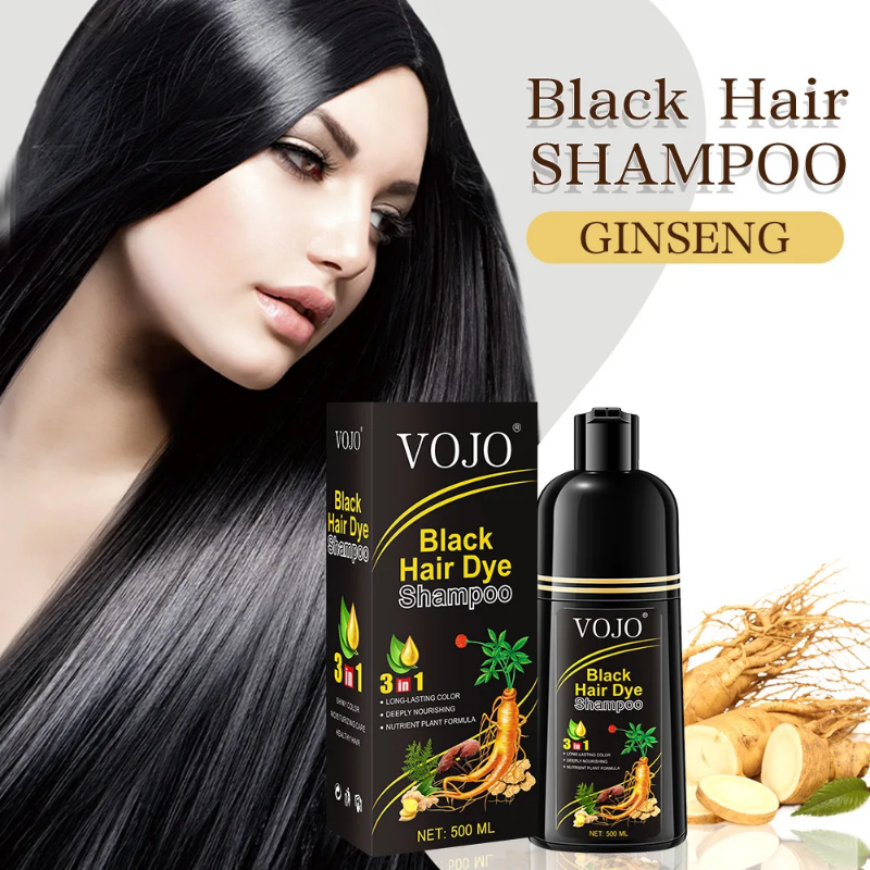 Natural Black Hair Shampoo - Polygonum Multiflorum Essence For