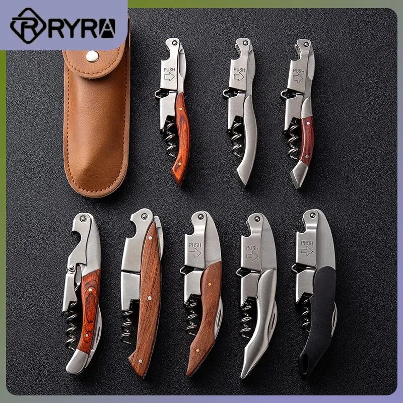Stainless Steel Professional Can Crusher Bar Table Key Bottle Opener Wine Opener Portable Tool Beer Opener Hot Wholesale New