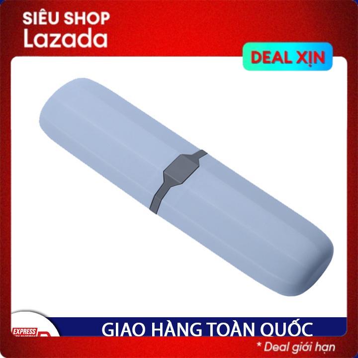Hộp đựng bàn chải và kem đánh răng du lịch, công tác chất liệu nhựa cao cấp, nắp dậy chắc chắn 5,5 x20cm
