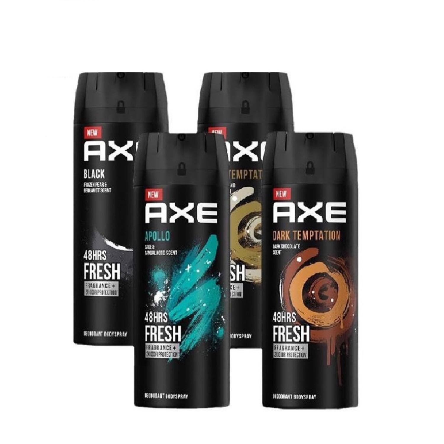 Xịt khử mùi toàn thân cho nam axe 150ml - xịt khử mùi axe - xịt nước hoa toàn thân axe