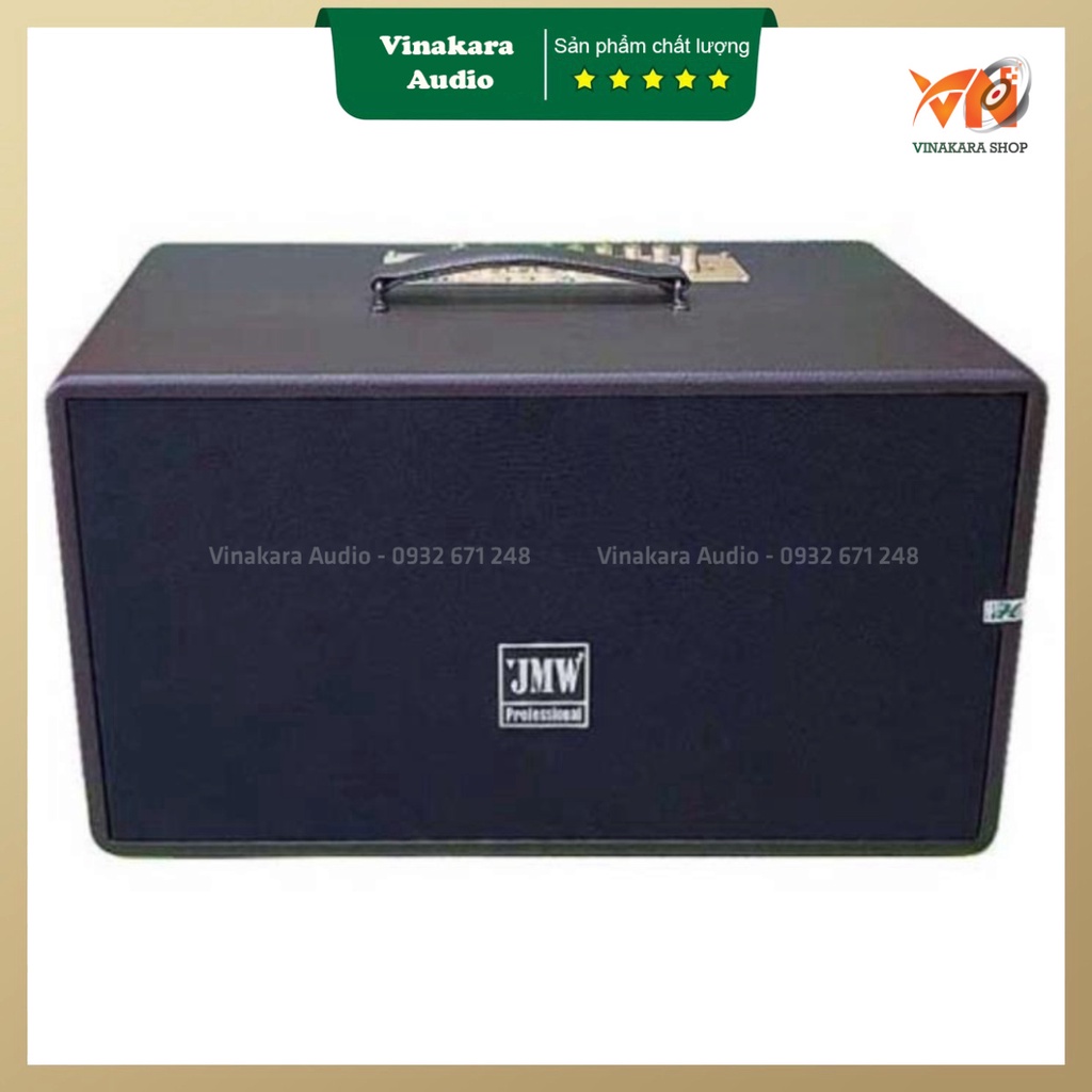 Loa karaoke xách tay cao cấp JMW 216Pro,Bluetooth (Loa 3 đường tiếng, 2 bass 6.5”, 2 treble, 1 trun