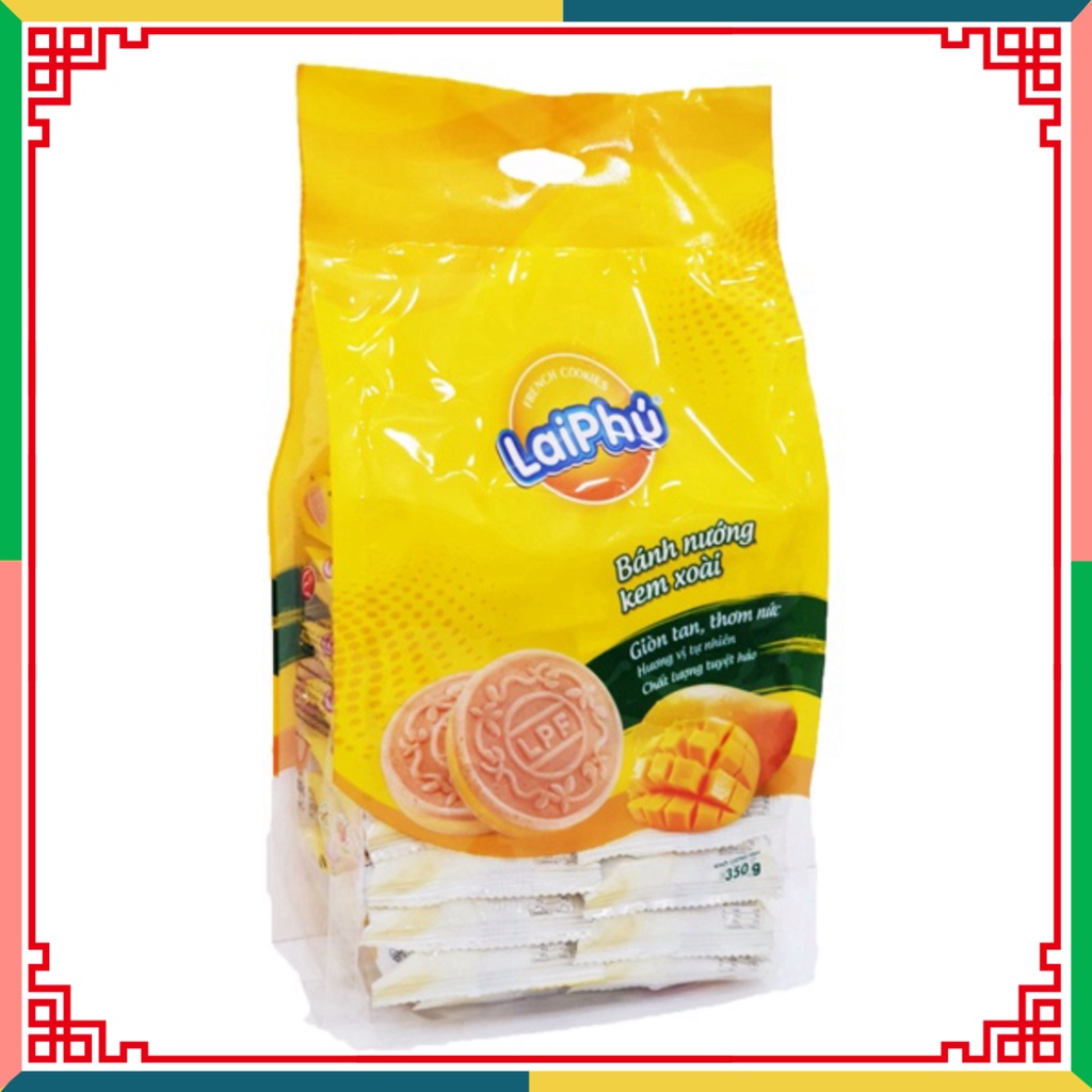 Bánh cookies lai phú kem xoài 350g